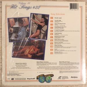 Karaoke Sing-Along Laserdisc Vol. 22 Hit Songs #22 Laser Disc '94
